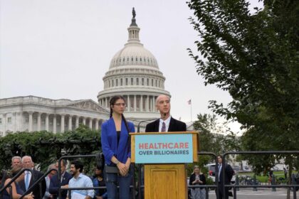 House Democrats Rally at Capitol in Final Push to Revise Spending Bill