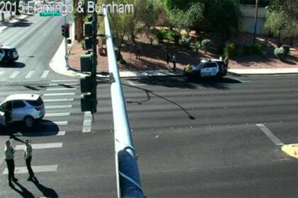 Person on scooter hit by vehicle in central Las Vegas valley