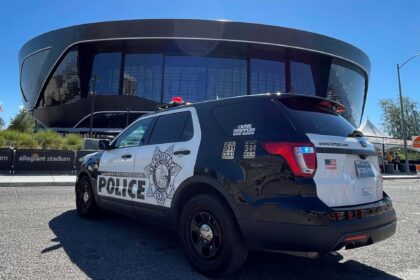 Las Vegas police: Road-rage driver shot after following woman home