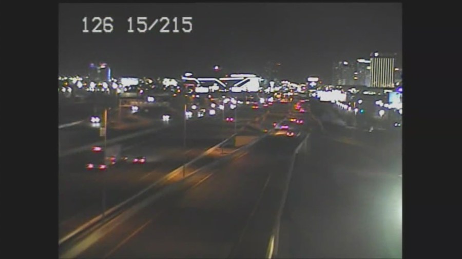 Emergency maintenance closes Las Vegas freeway on-ramp