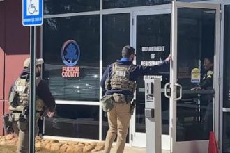 FBI searches Georgia election site for 2020 voting records, alarming local officials