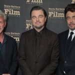 Leonardo DiCaprio Receives Award at Santa Barbara Film Festival After Attending the Super Bowl