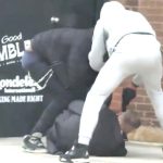 Violent armed robbery caught on video outside Mondelēz headquarters in West Loop