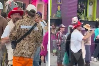 Shia LaBeouf Celebrates Lundi Gras in New Orleans