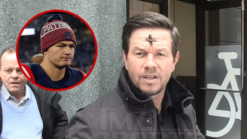 Mark Wahlberg Says Drake Maye, Patriots Will Reach Super Bowl Next Year