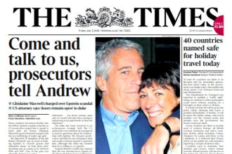 Andrew Mountbatten-Windsor arrested on suspicion of misconduct in public office over ties to Epstein