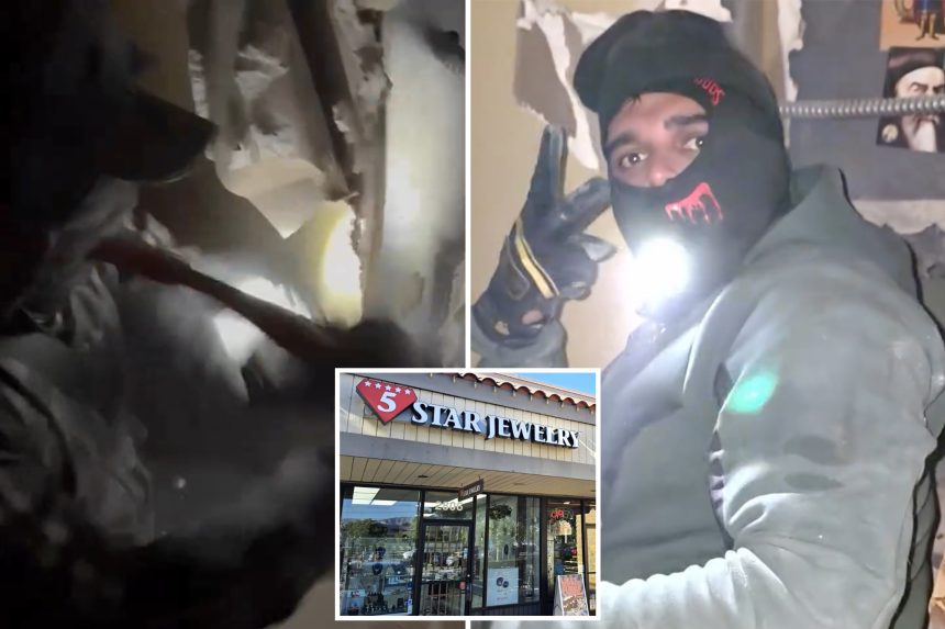 Outrage as Chilean burglary gang films themselves stealing $3M from jewelry store