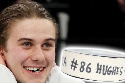 Jack Hughes’ Gold Medal Game-Winning Puck Could Be Worth $1M, Auction Experts Say