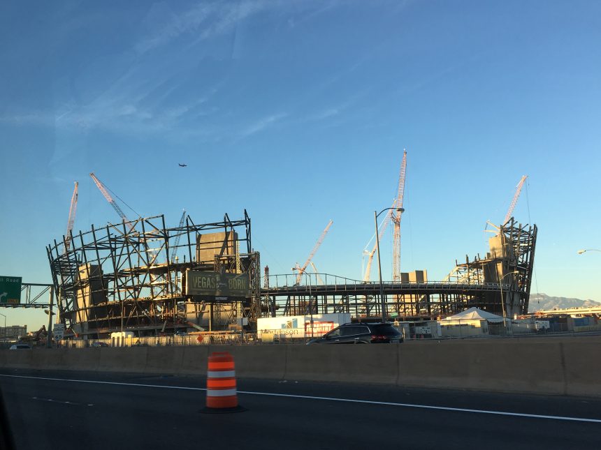 A’s Las Vegas ballpark steadily progressing on the Strip — PHOTOS