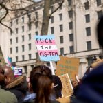 Protesters at Creech Air Force Base criticize Iran war