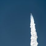 SpaceX rocket seen over Las Vegas