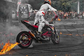 Police: Motorcyclist killed in multi-vehicle crash that ends with truck fire