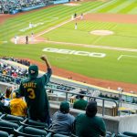 Athletics beat Rangers, sit atop AL West for 1st time since 2021