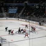 Golden Knights storm back in 3rd period, take Game 1 over Mammoth — PHOTOS