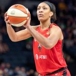 A’ja Wilson all smiles as Las Vegas Aces tip off training camp — PHOTOS