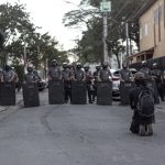 Suspect barricaded after shooting involving officer near downtown Las Vegas, police say