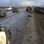 Police: Driver repairing car on side of road hit by suspected DUI driver in Las Vegas