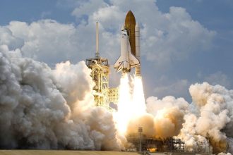 Core rocket for upcoming Artemis III mission arrives at Kennedy Space Center