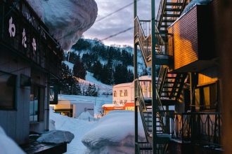 This japanese village hosts a very distinct and rare climate