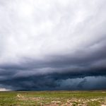 Shelf cloud from earlier today in Goodland, KS