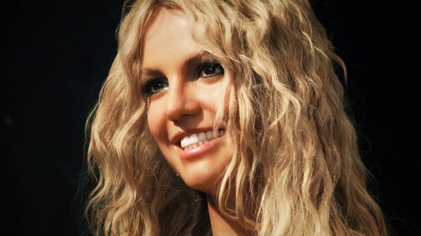 A portrait of Britney Spears smiling.
