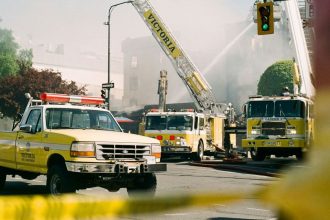 14 injured, including 12 firefighters, after fast-spreading fire tears through NYC homes