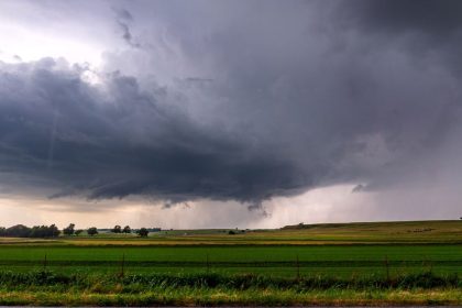 The sheer scale of this supercell storm