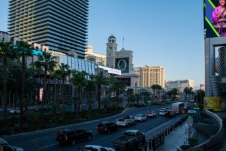 No triple-digits for Las Vegas today... but soon