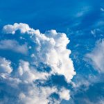 Today I saw a really good looking formation of clouds I had to take a photo