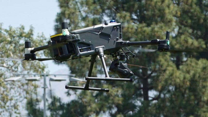 Vegas police are filling the sky with camera-equipped drones. Residents have little input.