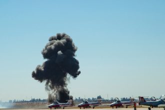 Correction: Air Show-Planes Collide story
