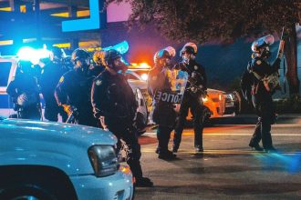 Santa Monica police involved in shooting at end of chase in South LA