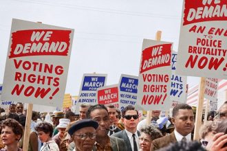 “Brawling for our Vote”: Thousands rally to protect Black voting power in the South