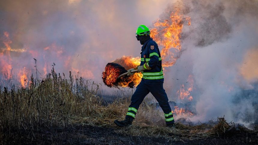 Wildfire Crews Race to Keep Fierce California Blaze From Former Nuclear Reactor Site
